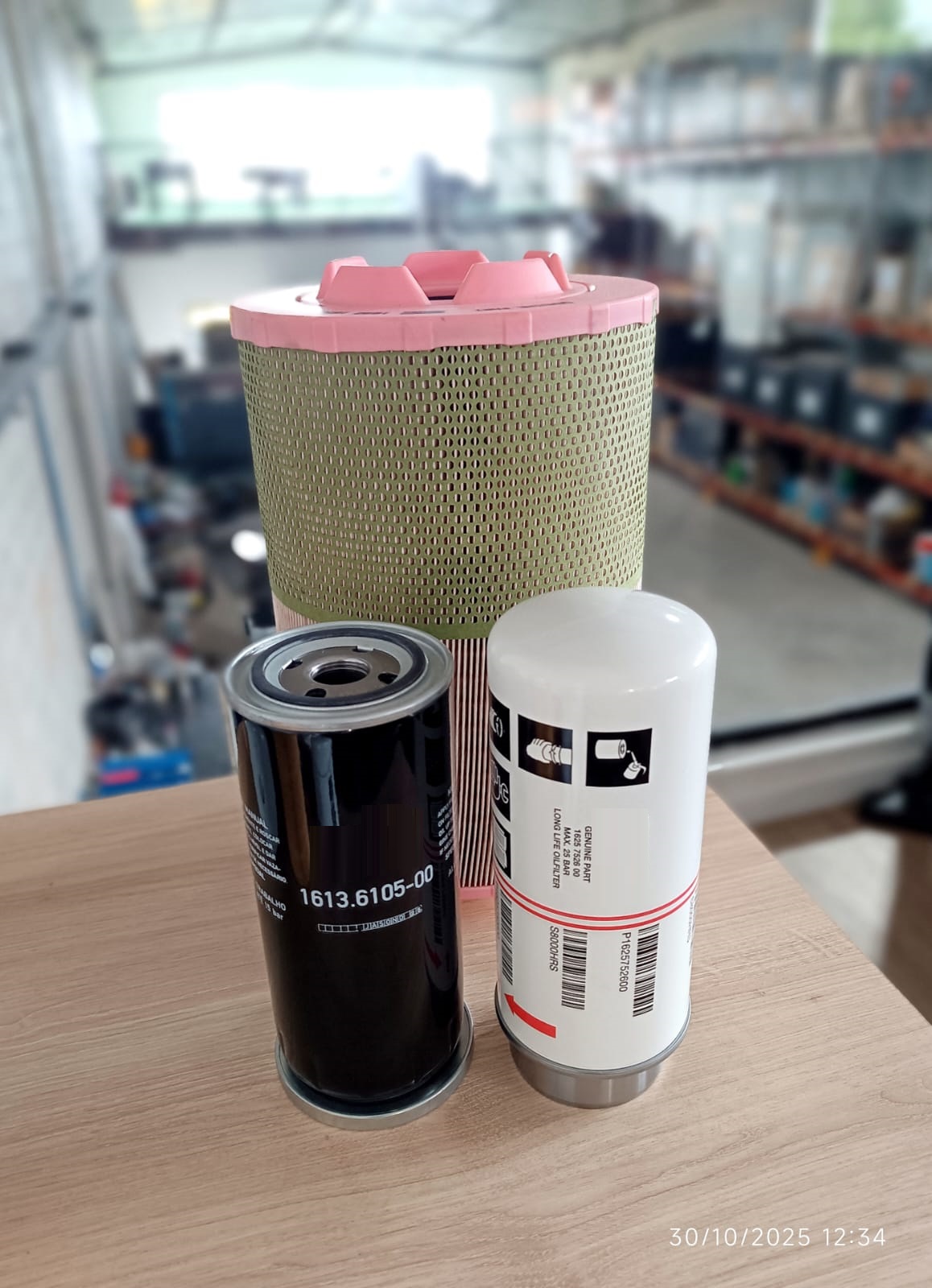 Filtros para compressores